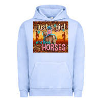 Pigment Grape Ice just a girl who loves horses Urban Hoodie - TumblerDesignByShophia