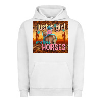 Pigment Lunar Rock just a girl who loves horses Urban Hoodie - TumblerDesignByShophia