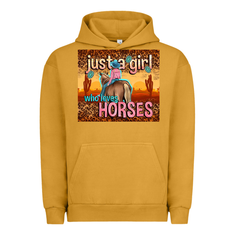 Just A Girl Who Loves Horses Urban Hoodie by TumblerDesignByShophia | Teevron