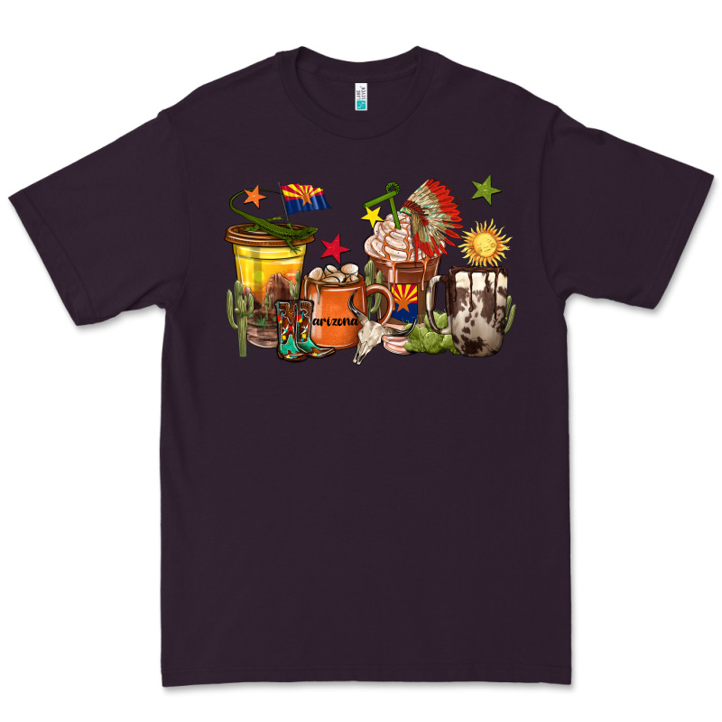 Arizona Coffee Cups Premium Tee by texasbilliewilder | Teevron