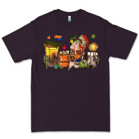 Plum arizona coffee cups Premium Tee - texasbilliewilder