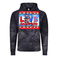 Cloud Black love america gnome Vintage Hoodie - HRA Design Shop