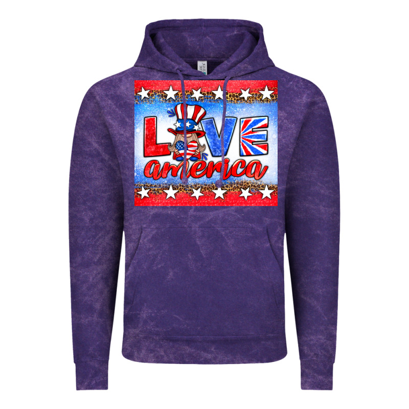 Love America Gnome Vintage Hoodie by HRA Design Shop | Teevron