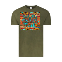 Vintage Olive only the brave teach Vintage Tee - JahusDesignShop
