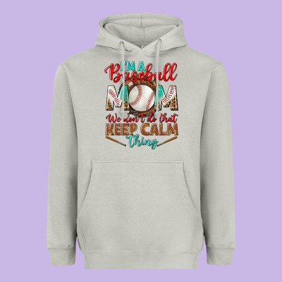 I'm A Baseball Mom We Don't Do That Heavyweight Hoodie Designed By Bundleandbundleshop
