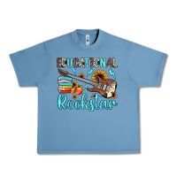 Pebble Blue educational rockstar Urban Heavy Tee - JahusDesignShop
