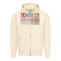 Sandshell retro teacher Zipper Hoodie - MaliasSmallBusiness