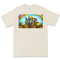 Bone 2 donkeys sunflower Premium Tee - BarkalooDesign