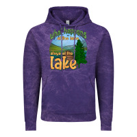 What Happens At The Lake Stays At The Lake Vintage Hoodie | Teevron