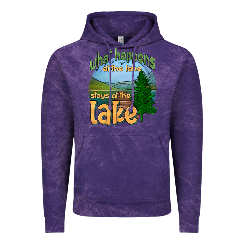 What Happens At The Lake Stays At The Lake Vintage Hoodie by HRA Design Shop | Teevron