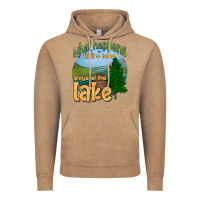 Vintage Coffee what happens at the lake stays at the lake Vintage Hoodie - HRA Design Shop