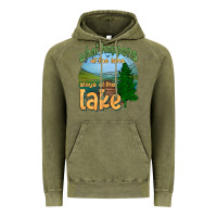 Vintage Olive what happens at the lake stays at the lake Vintage Hoodie - HRA Design Shop