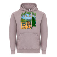 Vintage Zinc what happens at the lake stays at the lake Vintage Hoodie - HRA Design Shop