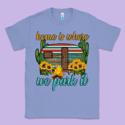Home Is Where We Park It Classic Tee Designed By Artiststas