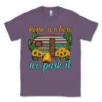 Lavender home is where we park it Classic Tee - Artiststas