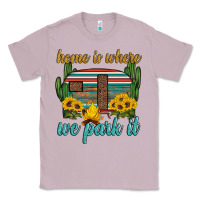 Lilac home is where we park it Classic Tee - Artiststas