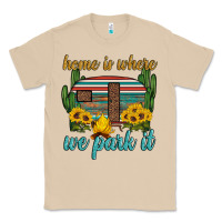 Mushroom home is where we park it Classic Tee - Artiststas