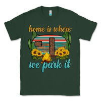 Sports Green home is where we park it Classic Tee - Artiststas