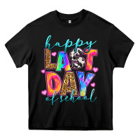 Black happy last day of school Heavy Core Tee - RanaPortraitStore