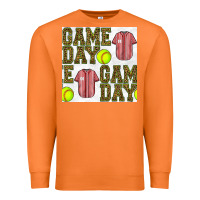 Carrot softball uniform game day seamless pattern Premium Sweatshirt - BundleAndBundleShop