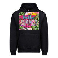 Black hello summer with cowhide Urban Hoodie - TumblerDesignByShophia