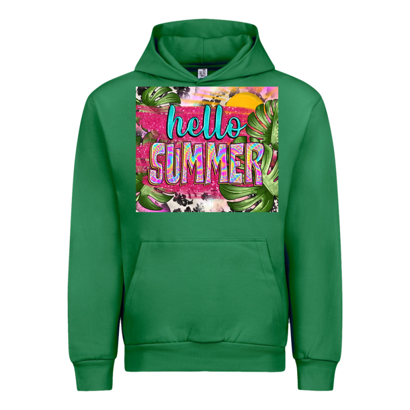 Hello Summer With Cowhide Urban Hoodie by TumblerDesignByShophia | Teevron