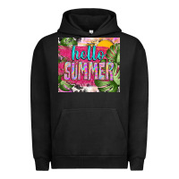 Pigment Black hello summer with cowhide Urban Hoodie - TumblerDesignByShophia