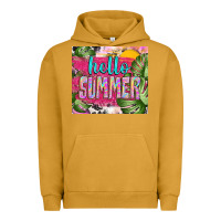 Pigment Peanut Butter hello summer with cowhide Urban Hoodie - TumblerDesignByShophia