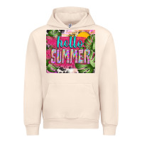 Sandshell hello summer with cowhide Urban Hoodie - TumblerDesignByShophia