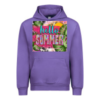 Tulip hello summer with cowhide Urban Hoodie - TumblerDesignByShophia