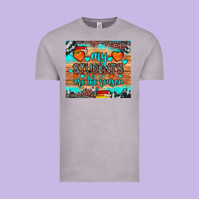 My Students Are The Reason Vintage Tee Designed By Jahusdesignshop