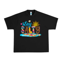 Black stay salty Urban Heavy Tee - AdoDesignShop