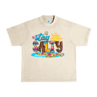 Sandshell stay salty Urban Heavy Tee - AdoDesignShop