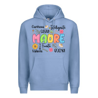 Colony Blue madre spanish mothers day Premium Hoodie - JahusDesignShop