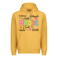 Mustard madre spanish mothers day Premium Hoodie - JahusDesignShop