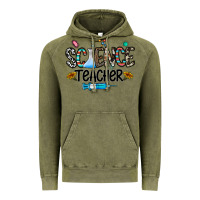 Vintage Olive science teacher Vintage Hoodie - CowhideDigitalArt