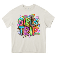 Cream girls trip 2023 Heavy Core Tee - RanaPortraitStore