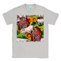 Moon Dust Mama And Baby Pig Classic Tee - BundleAndBundleShop