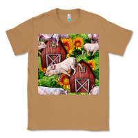 Toasted Coconut Mama And Baby Pig Classic Tee - BundleAndBundleShop