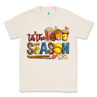 Natural tis the season softball Classic Tee - AdoDesignShop