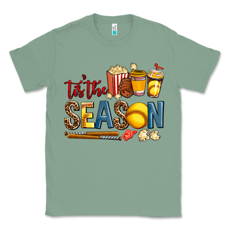 Tis The Season Softball Classic Tee by AdoDesignShop | Teevron