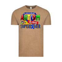Vintage Coffee autism is my superpower Vintage Tee - AdoDesignShop
