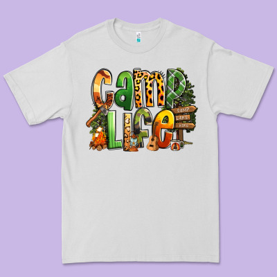Premium Tee camp life