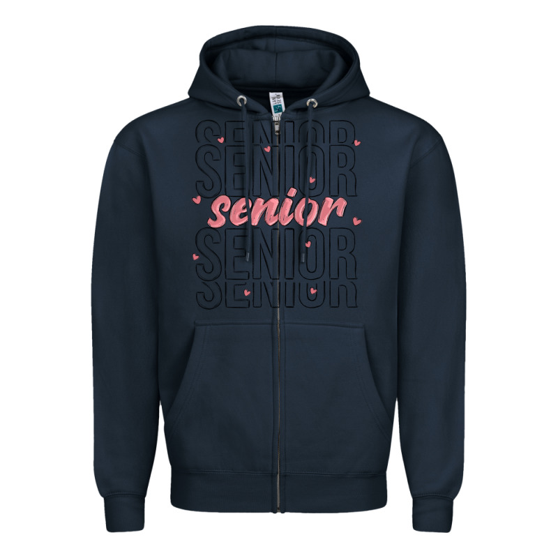 Senior Zipper Hoodie by MaliasSmallBusiness | Teevron