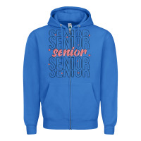 True Royal senior Zipper Hoodie - MaliasSmallBusiness