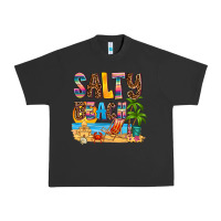 Pigment Black salty beach Urban Heavy Tee - AdoDesignShop