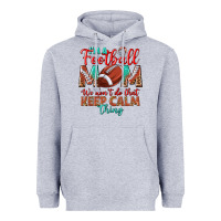 Heather Grey I'm a Football mom we don't do that keep calm Heavyweight Hoodie - BundleAndBundleShop