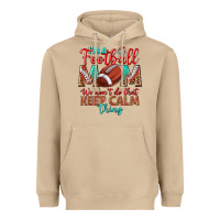 Mushroom I'm a Football mom we don't do that keep calm Heavyweight Hoodie - BundleAndBundleShop