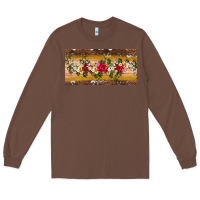 Chestnut western  leopardfloral licanse plate Long Sleeve Tee - Artiststas