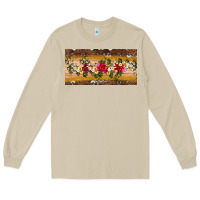 Mushroom western  leopardfloral licanse plate Long Sleeve Tee - Artiststas